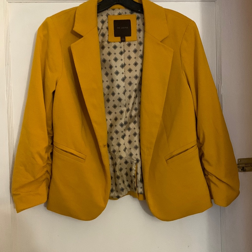 Gold blazer